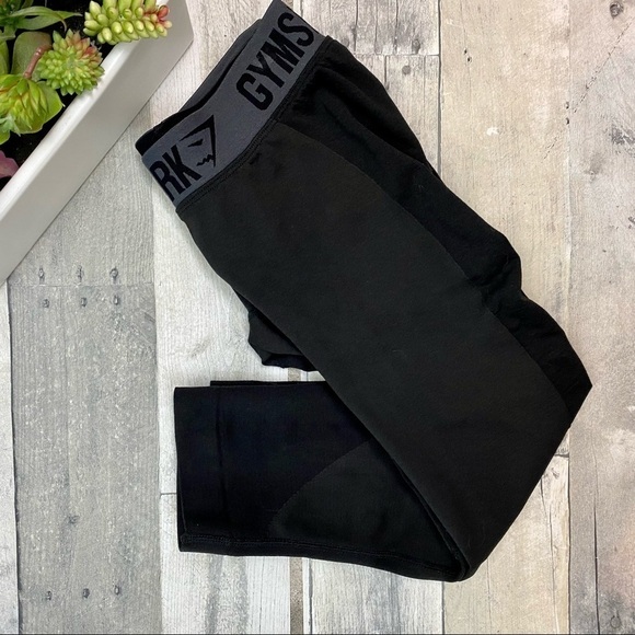 Gymshark Flex Leggings athleisure athletic black size S - Picture 6 of 8